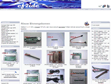 Tablet Screenshot of cf2ide.nl